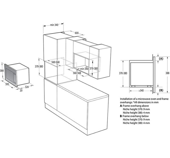 СВЧ-печь Gorenje BM201AG1BG
