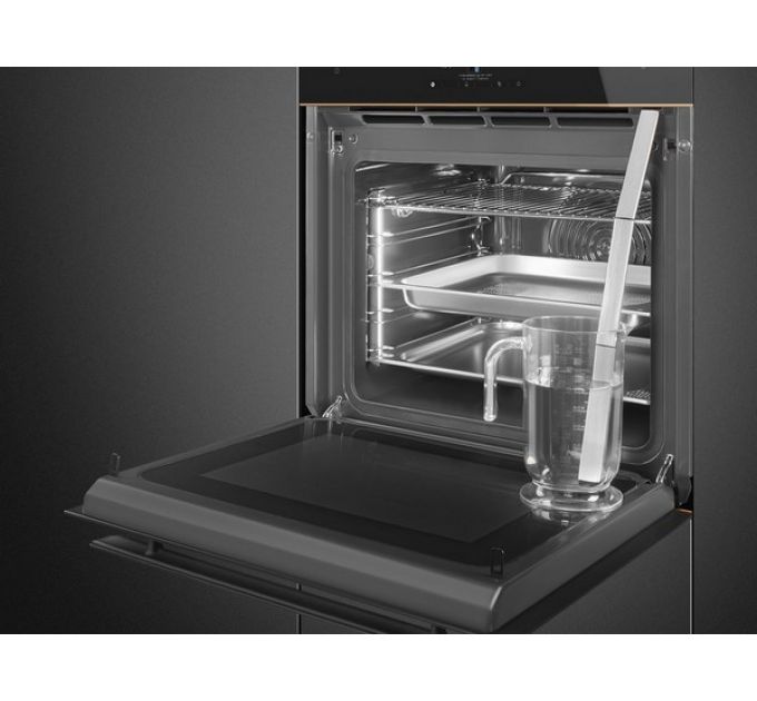 Духовой шкаф SMEG SO6606WAPNR с паром и СВЧ