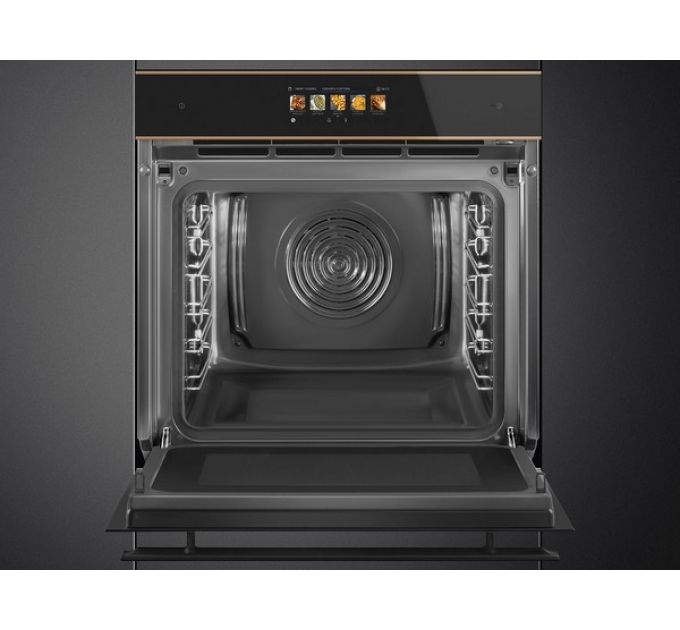 Духовой шкаф SMEG SO6606WAPNR с паром и СВЧ