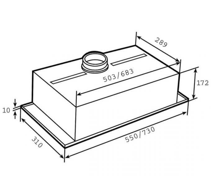 Вытяжка Teka GFH 55 (40446700)