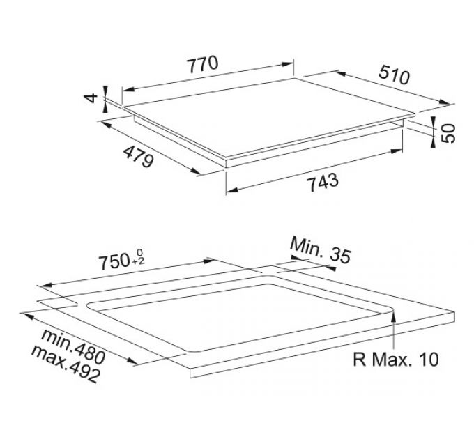 Варочная панель Franke FSM 804 I B BK (108.0606.110) индукционная