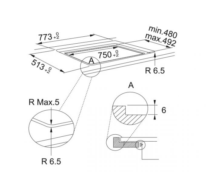 Варочная панель Franke FSM 804 I B BK (108.0606.110) индукционная