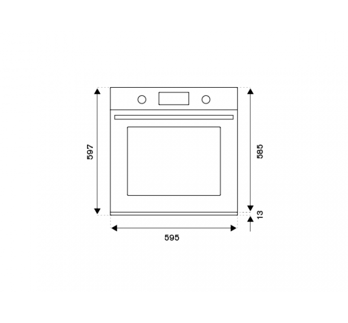Духовой шкаф Bertazzoni F6011MODPLN