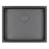 Мойка Kuchenstern KRAFT 60 вороненая сталь