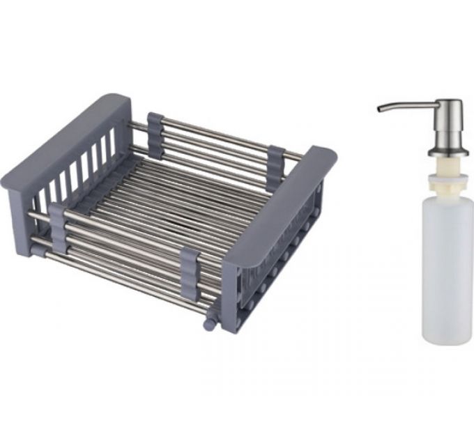 Мойка Handmade MR-5050, нержавеющая сталь (набор 3 в 1)