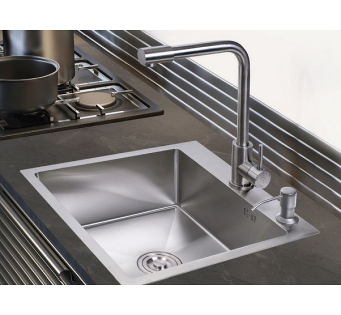 Мойка Handmade MR-5050, нержавеющая сталь (набор 3 в 1)