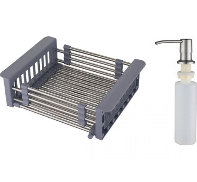 Мойка Handmade MR-5843, нержавеющая сталь (набор 3 в 1)