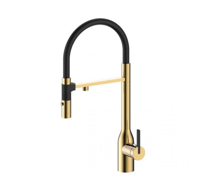 Смеситель Paulmark Magneto One Ma213188-LG, светлое золото