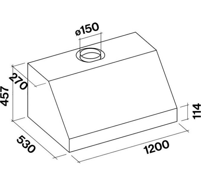 Вытяжка Falmec ZEUS PRO 120