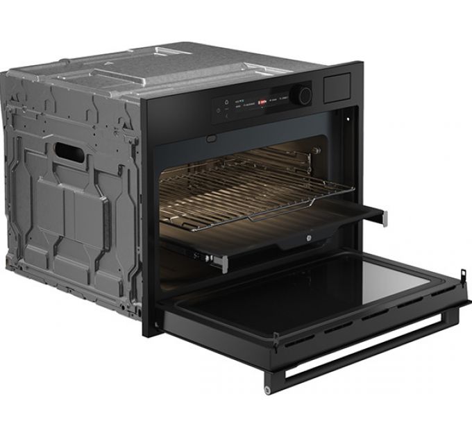 Духовой шкаф ASKO OCSM64GSH компактный c паром и СВЧ