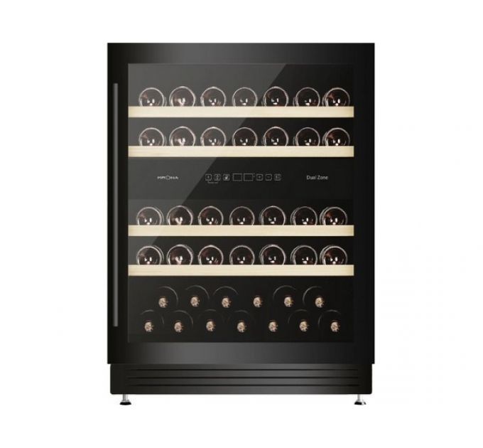 Винный шкаф KRONA BADEN 82/46 BL встраиваемый