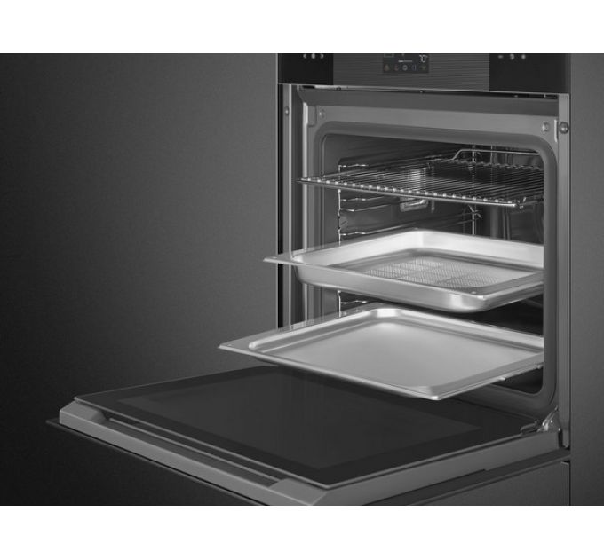 Духовой шкаф SMEG SO6102S3PB3 с паром