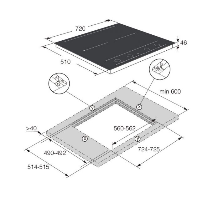 Варочная панель ASKO HID754MFC индукционная
