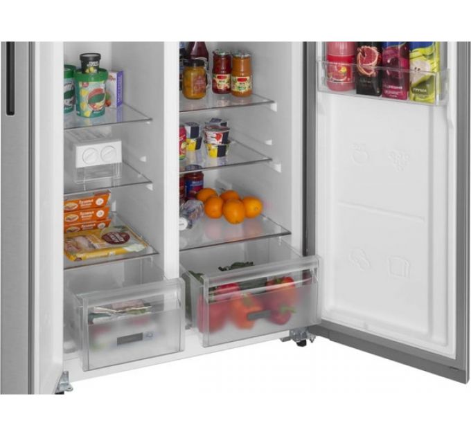 Холодильник MEFERI MFR91IX TOTAL NO FROST SIDE BY SIDE COMFORT