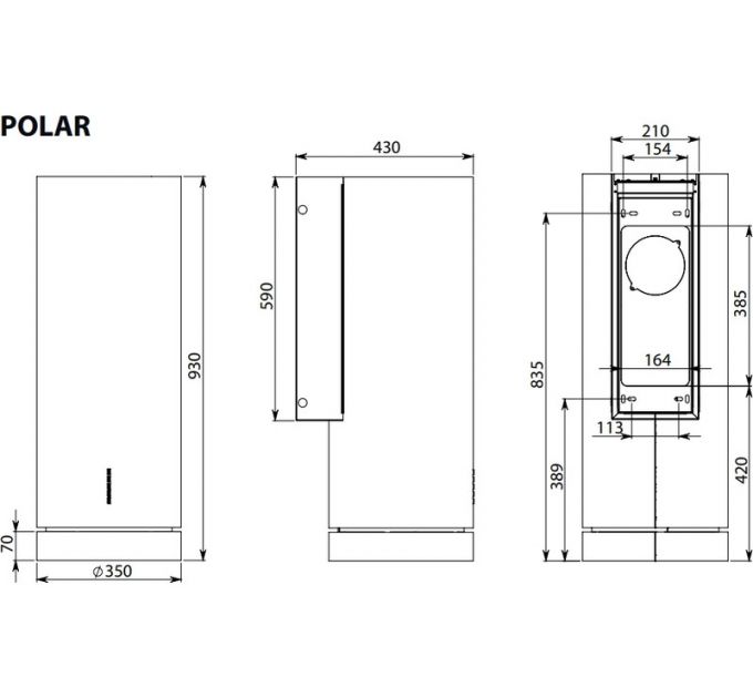 Вытяжка Falmec POLAR X