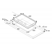 Варочная панель Bertazzoni PM36500X газовая