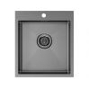 Мойка Paulmark Kroner 45 PM214551-GM, вороненая сталь