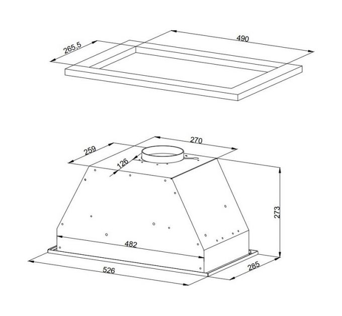Вытяжка Jacky's JV BB684