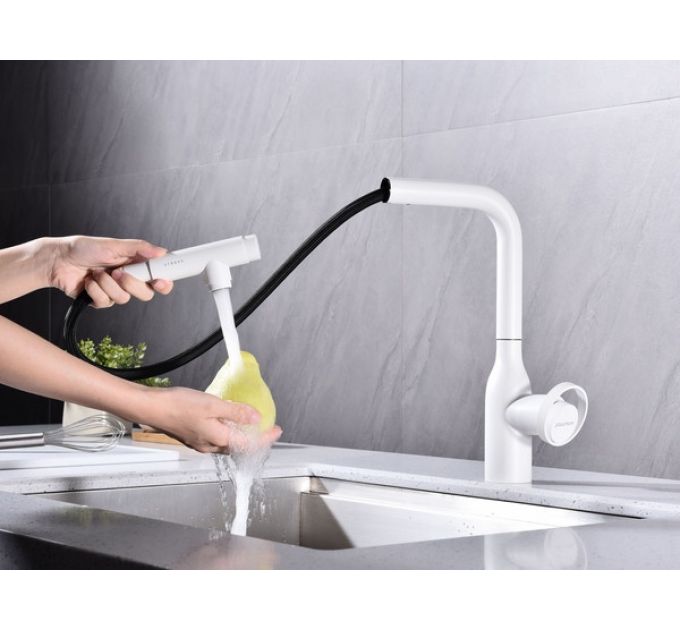 Смеситель Paulmark Urban Ur213104-WH (431), белый матовый