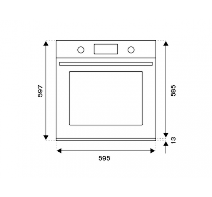 Духовой шкаф Bertazzoni F6011PROPTX