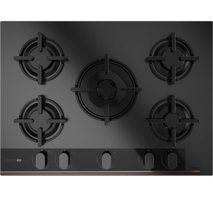 Варочная панель Teka GBC 75-G1 GBN MATT BLACK (112570220) газовая