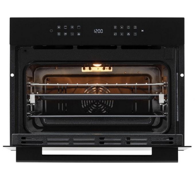 Духовой шкаф KRONA ONYX 45H BL/BL компактный