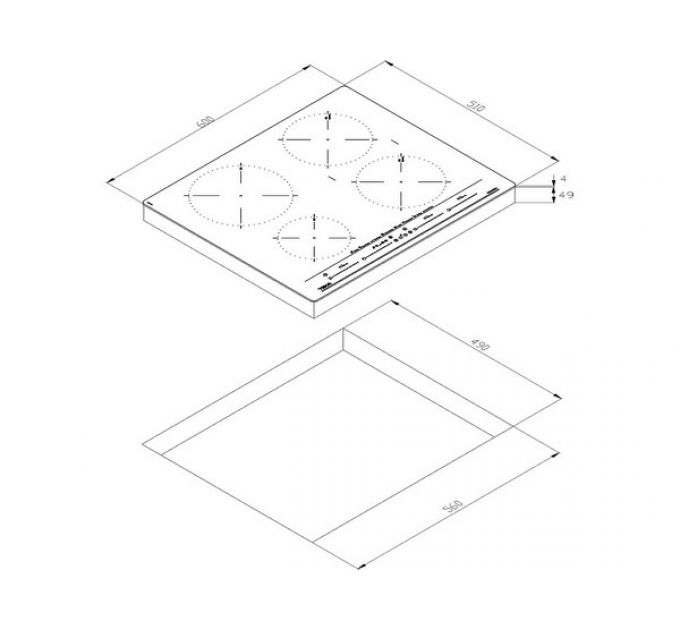 Варочная панель Teka IZC 64630 MST STONE GREY (112500026) индукционная