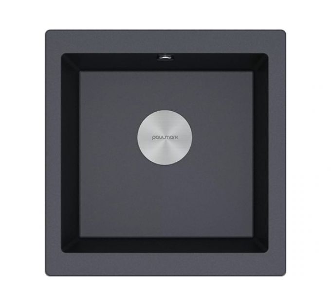 Мойка Paulmark Gera 50 PM104546-BL, черный гранит