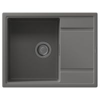 Мойка Florentina Эстель 650 серый шелк