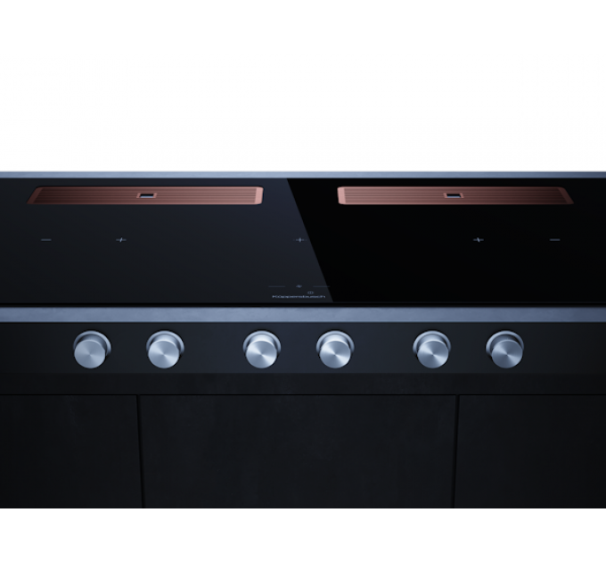 Варочная панель Kuppersbusch KMI 12850.0 SR-E Copper индукционная с вытяжкой