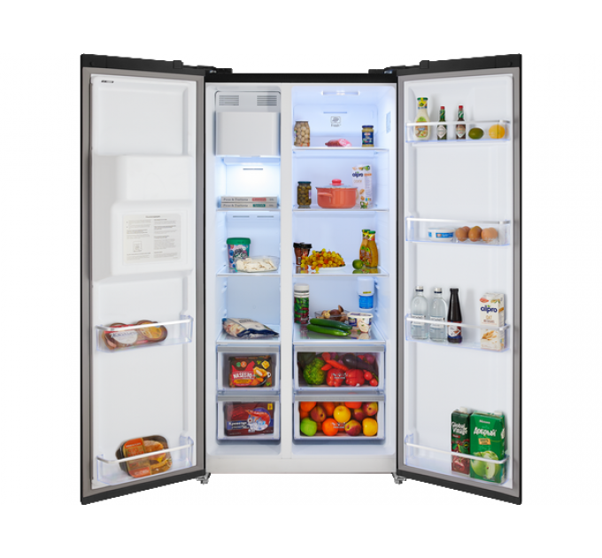 Холодильник HIBERG RFS-650DX NFGB Inverter