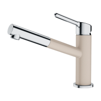 Смеситель Franke Orbit с выдвижным шлангом, хром/сахара (115.0623.059)