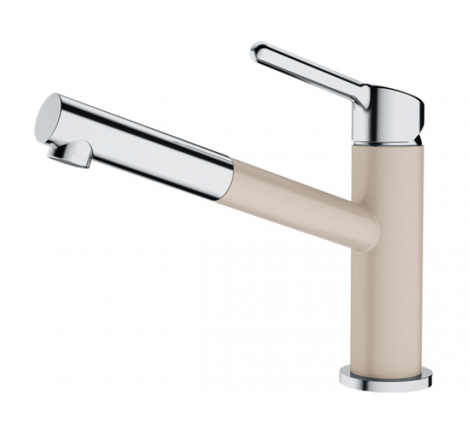 Смеситель Franke Orbit с выдвижным шлангом, хром/сахара (115.0623.059)