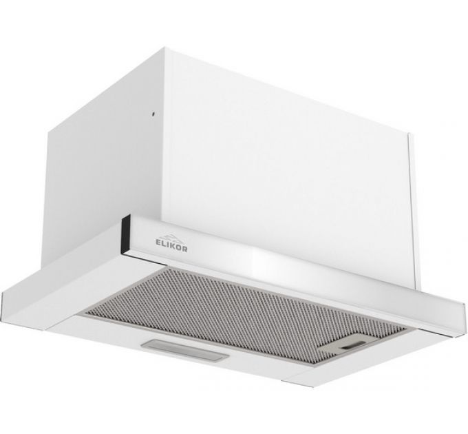 Вытяжка Elikor Slide Glass 50П-1000 белый/белый