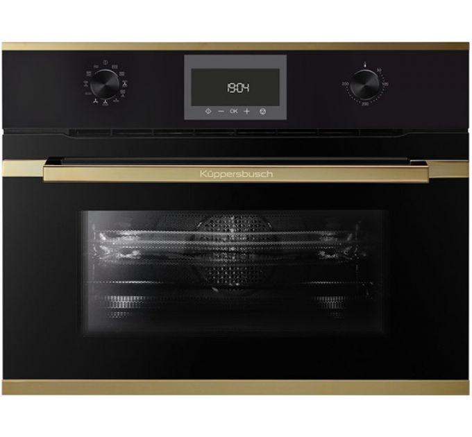 Духовой шкаф Kuppersbusch CBM 6330.0 S4 компактный с СВЧ