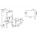 Духовой шкаф Kuppersbusch CBM 6330.0 S4 компактный с СВЧ