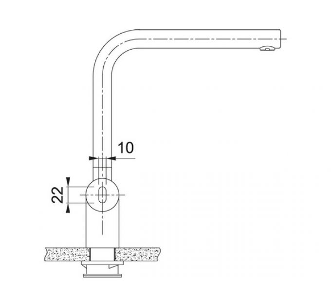 Смеситель Franke Atlas Neo Sensor, нерж. сталь (115.0625.489)