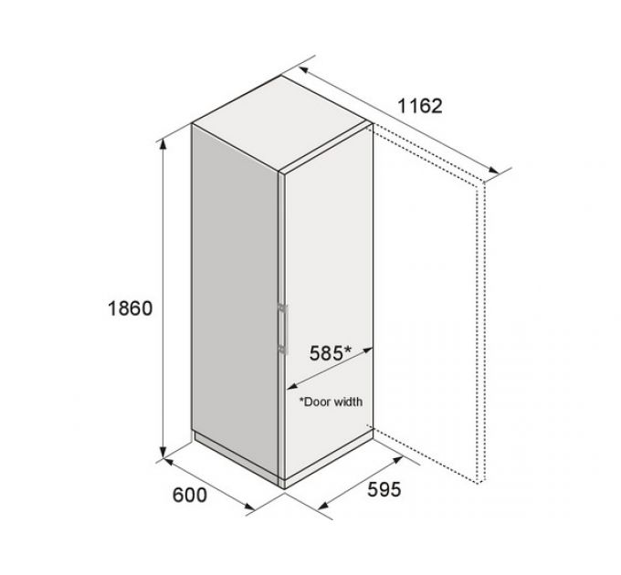 Морозильная камера ASKO RFF286KNCW1
