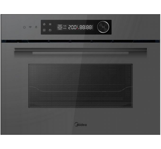 Духовой шкаф Midea MCO82007MGG-I компактный с СВЧ