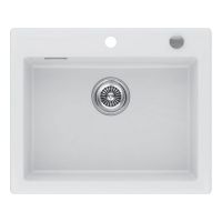 Мойка Kuchenstern TOPKERAM 60 кристальный белый