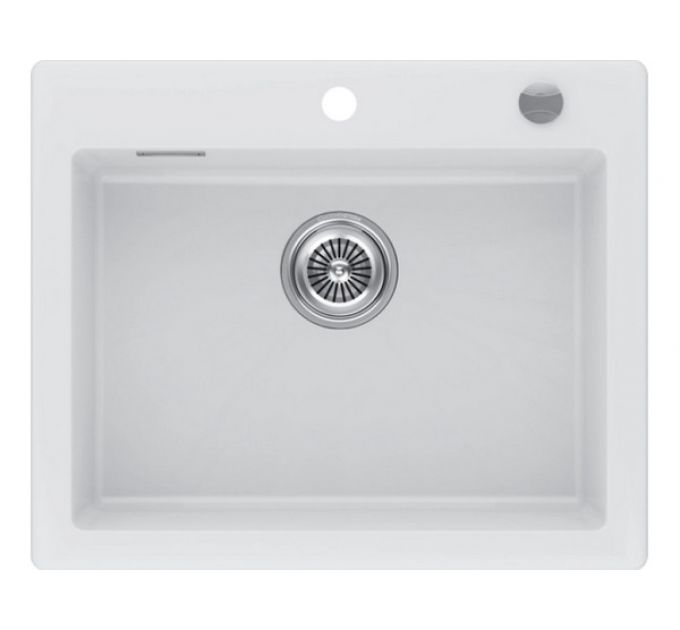 Мойка Kuchenstern TOPKERAM 60 кристальный белый