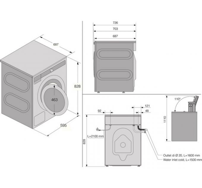 Стиральная машина ASKO W5114CXLW