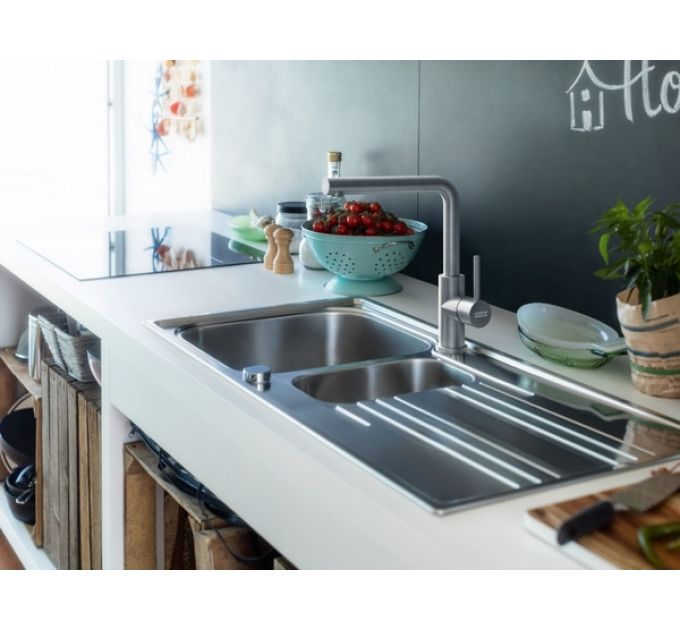 Смеситель Franke Smart Glenda, нерж. сталь (115.0706.985)