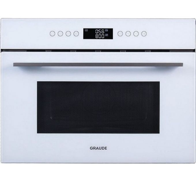 Духовой шкаф GRAUDE BWG 45.0 W компактный с СВЧ
