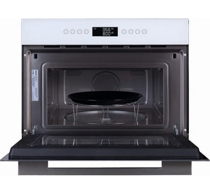Духовой шкаф GRAUDE BWG 45.0 W компактный с СВЧ
