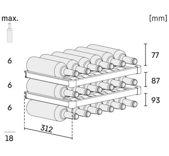 Винный шкаф Liebherr WKEgw 582-26 001 GrandCru встраиваемый