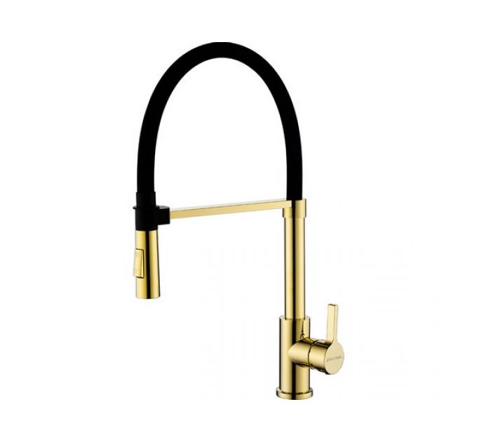 Смеситель Paulmark Halt Ha214021-G, золото