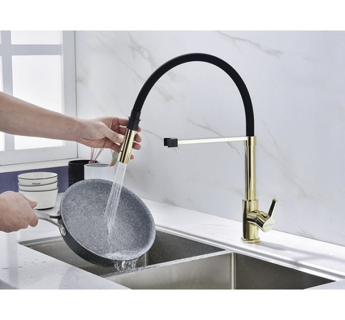 Смеситель Paulmark Halt Ha214021-G, золото