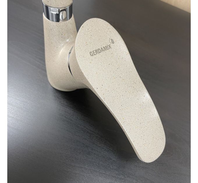 Смеситель КВАРЦ Crema песочный GE 05