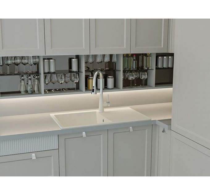 Мойка Florentina Тоскана 860 серый шелк